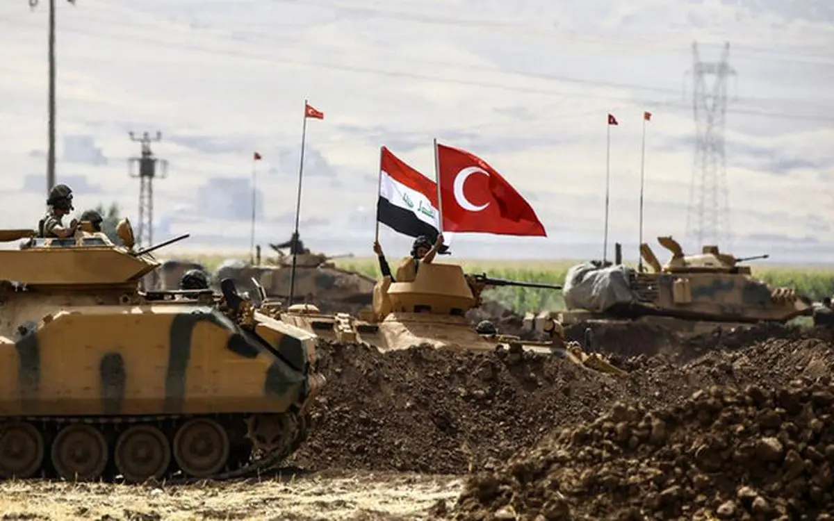 حمله راکتی به محل استقرار نیروهای ترکیه در شمال عراق