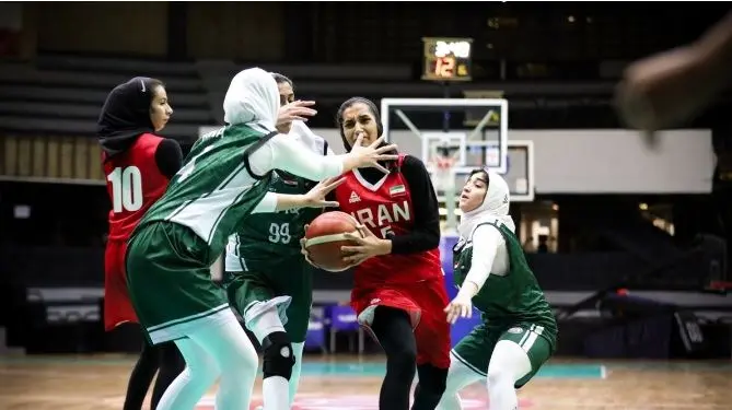 دختران بسکتبالیست ایران تاریخ‌ساز شدند