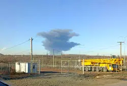 حمله اوکراین به یک پالایشگاه نفت در جنوب روسیه