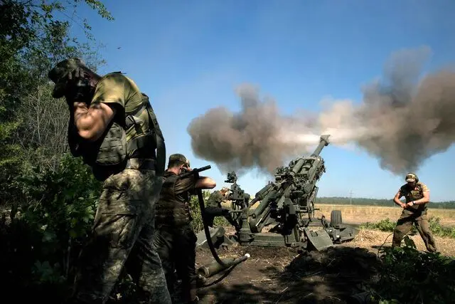 حمله توپخانه‌ای سنگین اوکراین به خاک روسیه