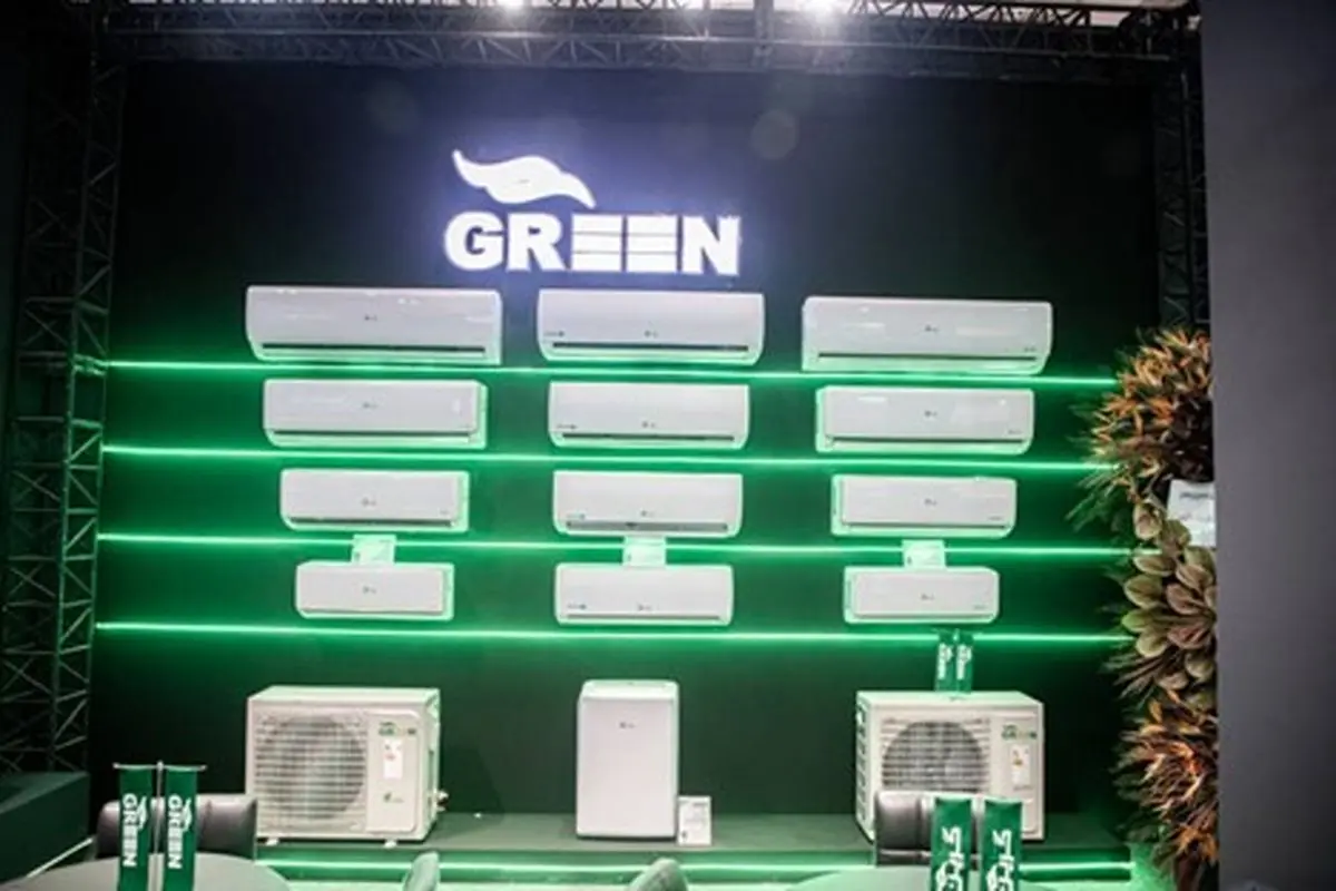 سبد محصولات خانگی گرین در نمایشگاه لوازم خانگی(هامکس ۱۴۰۲)
