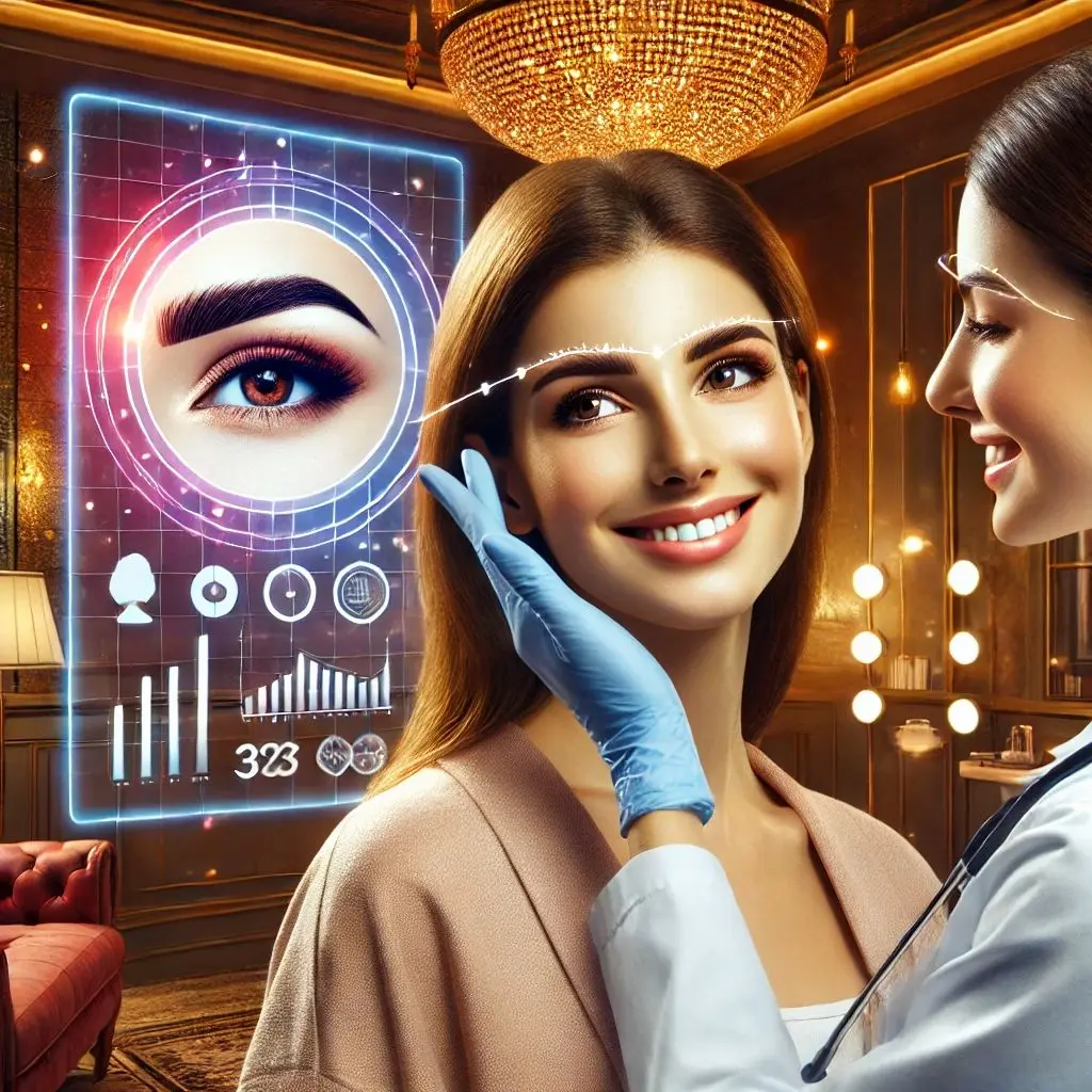 بهترین قیمت کاشت ابرو در رویای طلایی

