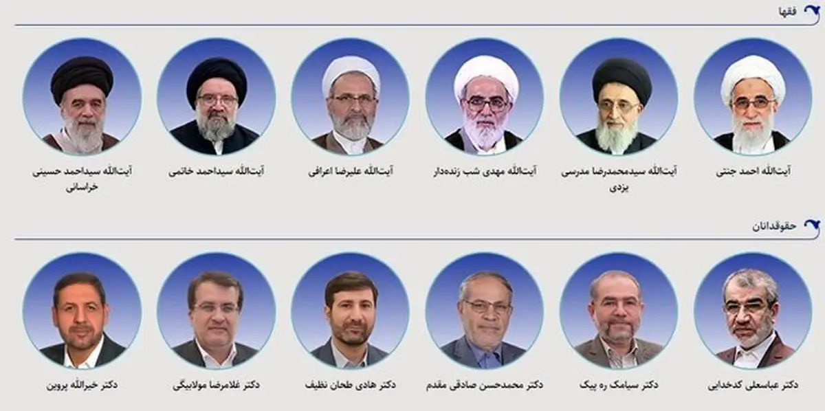 پایان دوره عضویت ۶ عضو شورای نگهبان