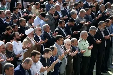 نماز عید فطر - مسئولان