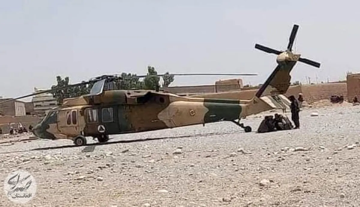 فرمانده طالبان با هلیکوپتر دولتی به خانه‌اش رفت‌وآمد می‌کند!