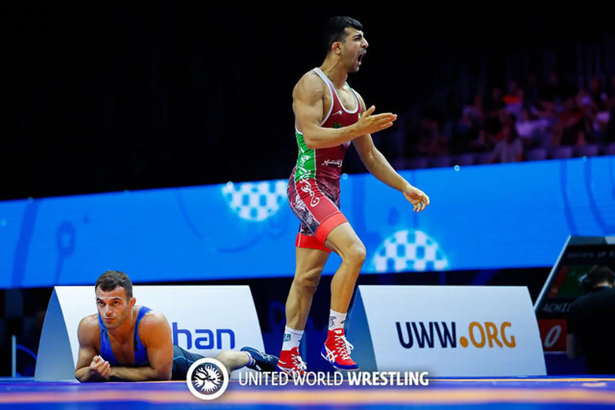 کشتی فرنگی قهرمانی جهان؛ کشتکار با شکست حریف روس به مدال برنز رسید