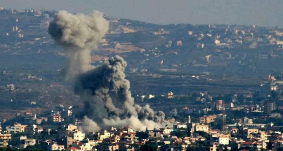 حملات جنگنده‌های  اسرائیل به منطقه بقاع لبنان