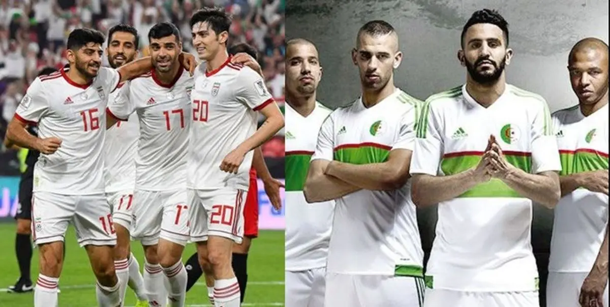  غایبان الجزایر مقابل ایران مشخص شدند