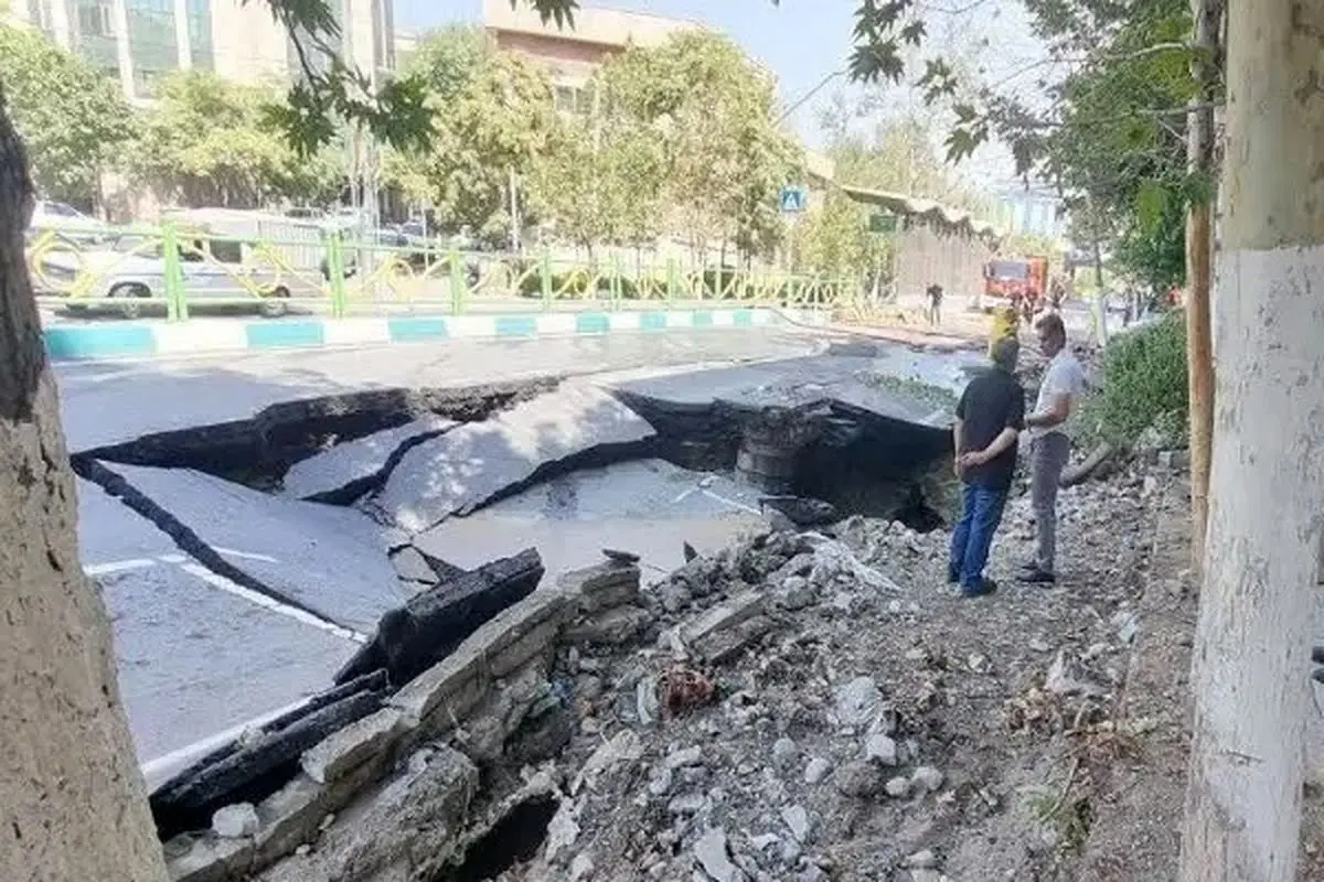 مدیریت بحران: حداکثر میزان فرونشست نقطه‌ای در تهران بیش از ۳۰ سانتی‌متر است/شکستگی‌ برخی لوله‌های نفت، گاز و آب ناشی از این پدیده است