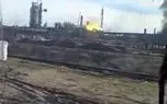 ببینید| حمله پهپادی اوکراین به کارخانه آمونیاک روسیه