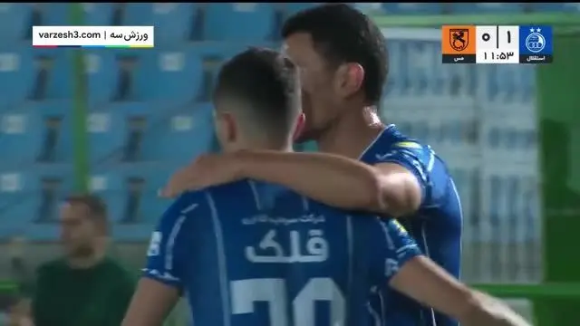 ببینید| گل اول استقلال به مس رفسنجان