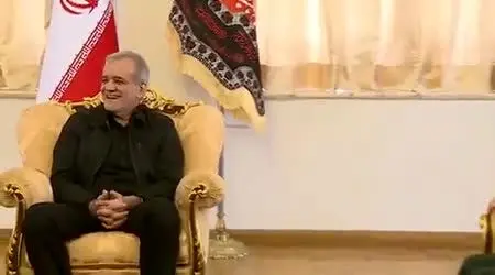 ببینید | ویدئویی از دیدار فرماندهان نظامی و انتظامی با پزشکیان