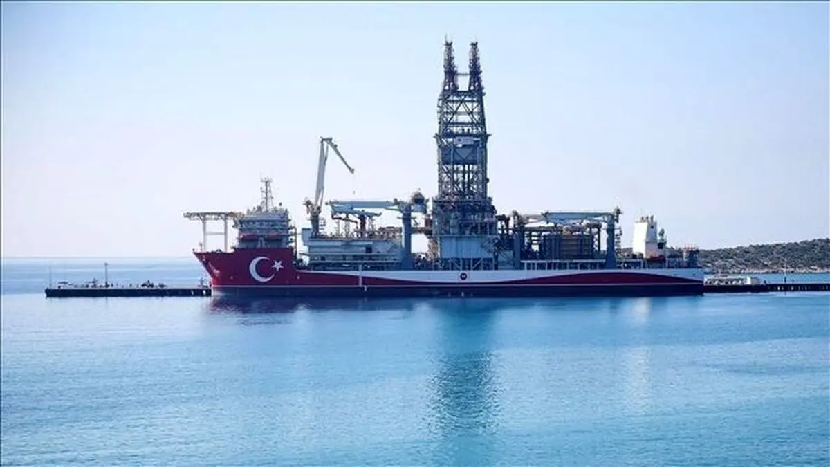 ترکیه کشتی حفاری جدید خود را به دریای مدیترانه اعزام می‌کند