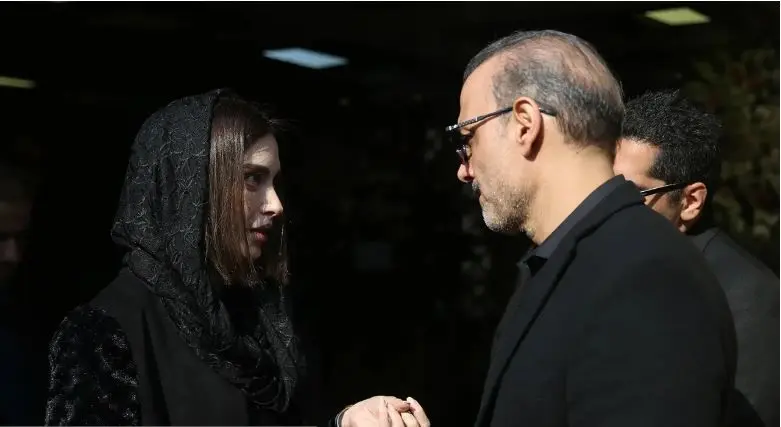 گزارش تصویری | چهره‌های مشهور در مراسم ترحیم همسر علیرضا قربانی 