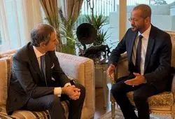 دیدار وزیر خارجه عمان با رافائل گروسی