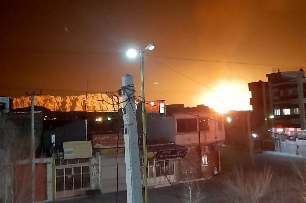 معاون سیاسی استانداری فارس اعلام کرد: خرابکاری؛ علت انفجار خط انتقال سراسری لوله گاز در بروجن