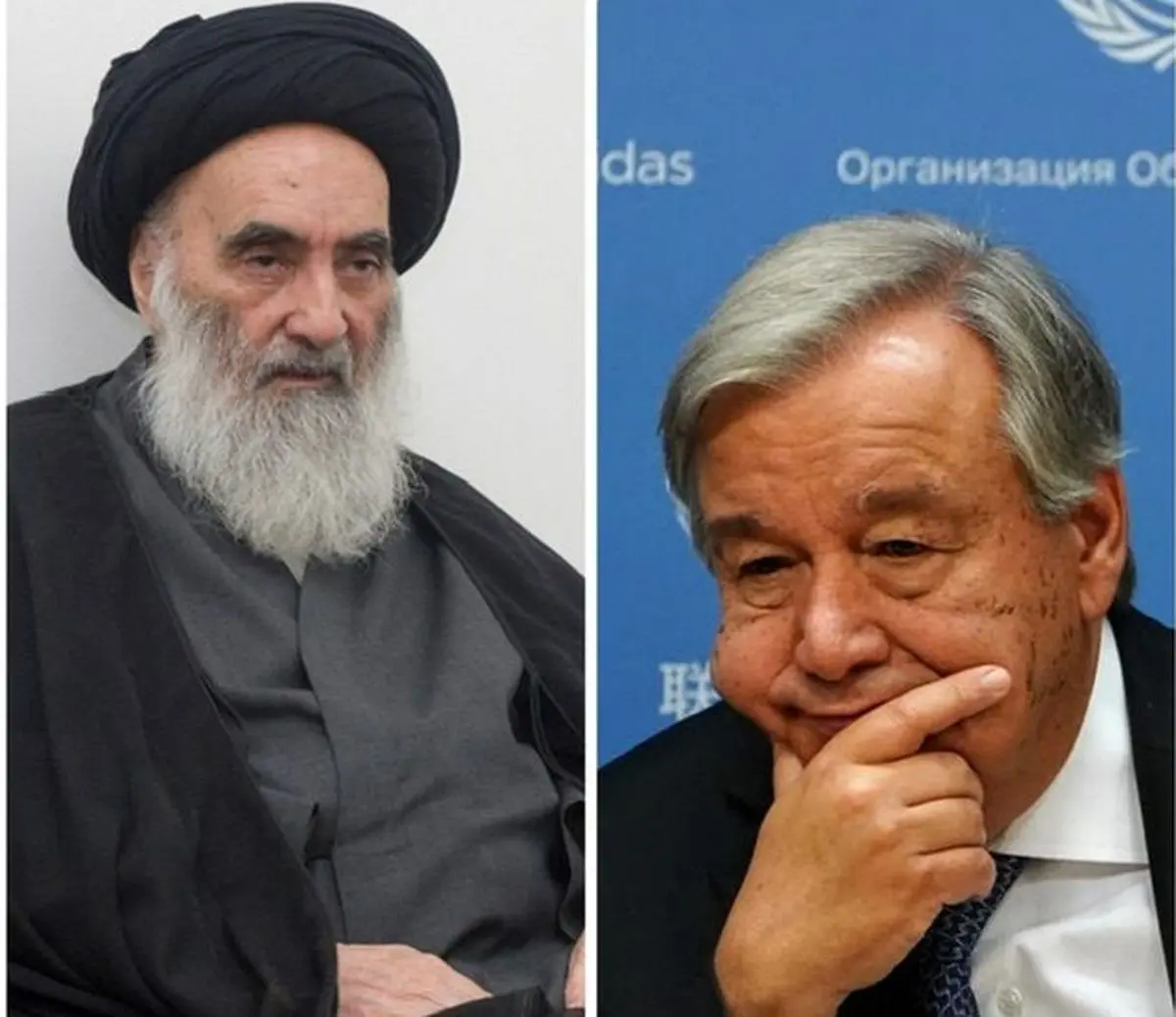 دبیرکل سازمان ملل در نامه‌ای به آیت‌الله سیستانی اسلام‌هراسی را محکوم کرد