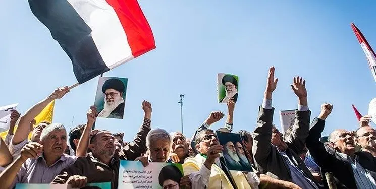 راهپیمایی حمایت از مردم مظلوم یمن در دشت ورامین برگزار شد
