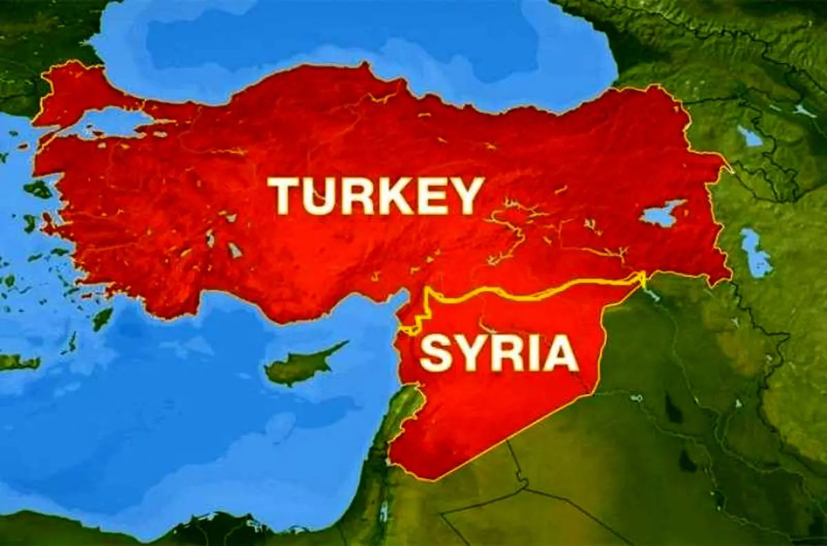 هیئتی از حزب جمهوری خلق ترکیه در راه سوریه