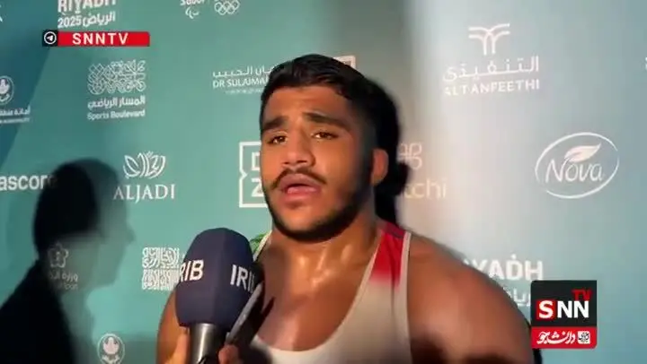 ببینید| صحبت های غلامرضا فرخی پس از کسب مدال طلا 