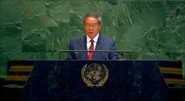 چين،ملل،سازمان،كيانگ،لي،متحد،سخنراني،اقدامات،مجمع،عمومي،افزا ...