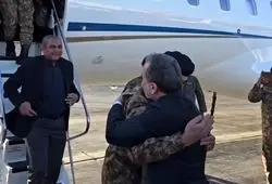 ببینید| فیلم ورود هیئت عالی رتبه پاکستان به تهران 