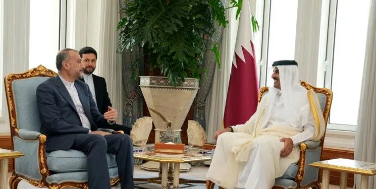 روابط ایران و قطر مستحکم و صادقانه است؛ به‌دنبال توسعه همه جانبه هستیم