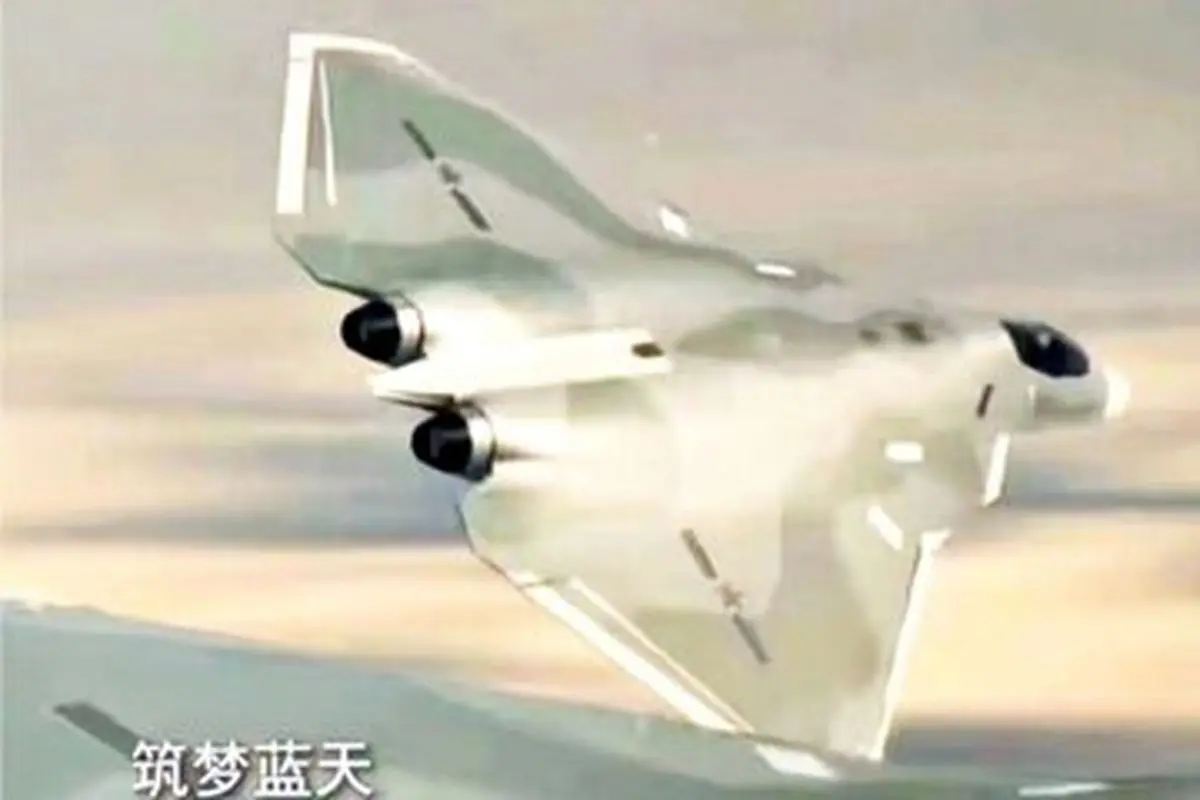 از طرح استثنایی جنگنده نسل ششم چین رونمایی شد + عکس