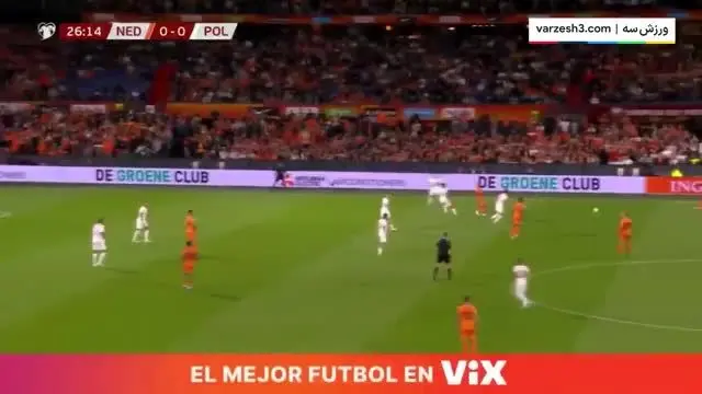 ببینید| خلاصه بازی هلند مقابل لهستان