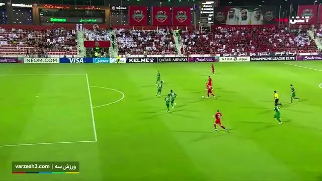 ببینید| گل اول تراکتور به شباب الاهلی توسط اشترکالی