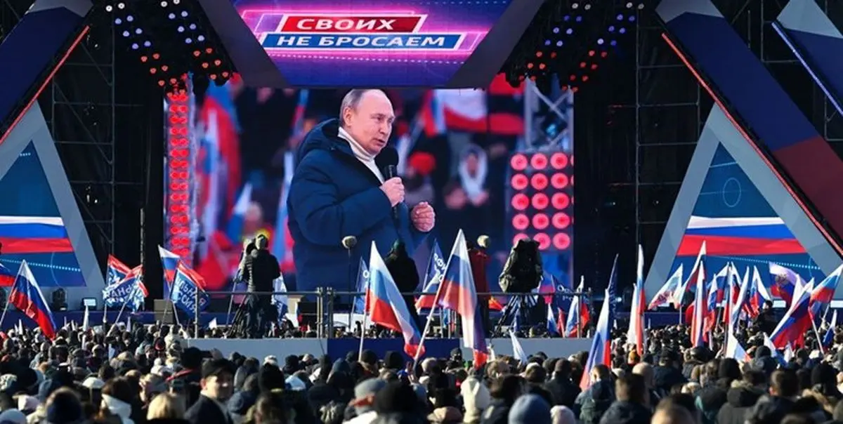 پوتین با کاپشن ۱۴ هزار دلاری مردم روسیه را به مقاومت علیه تحریم‌ها می‌خواند!