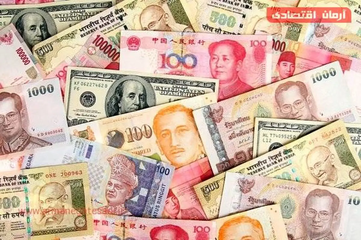 نرخ ارزهای آسیایی در مسیر افول