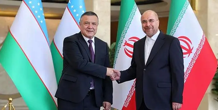 قالیباف با همتای ازبکستانی دیدار کرد