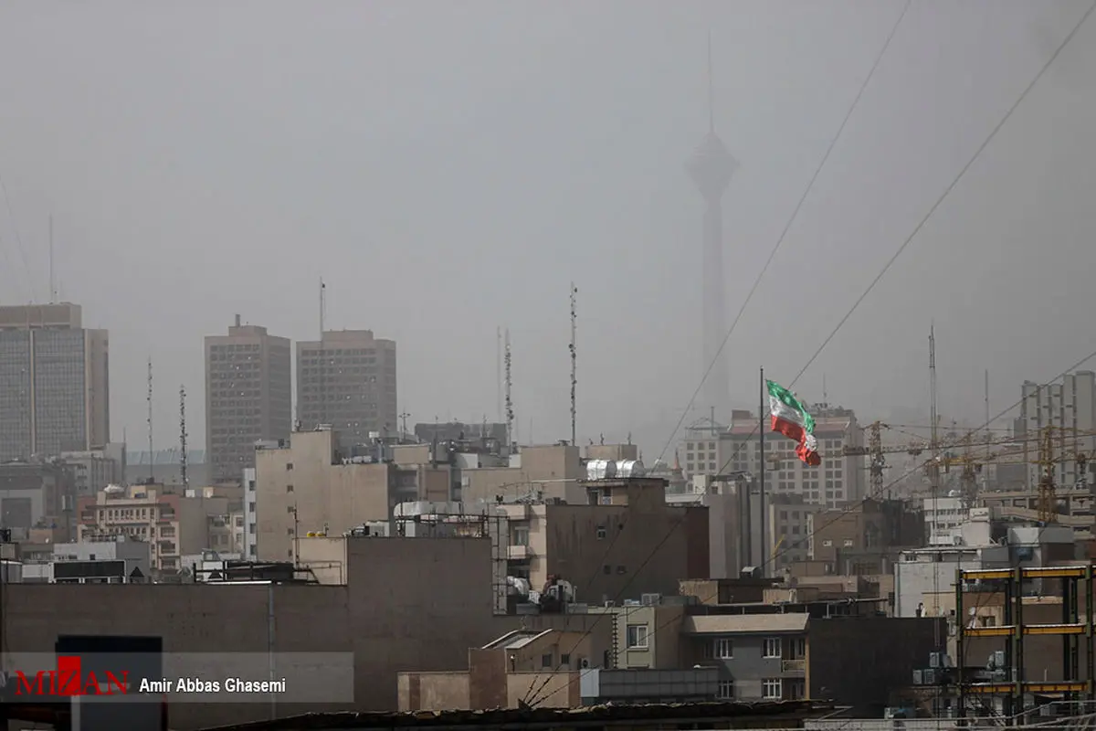 هوای تهران امروز برای همه آلوده است