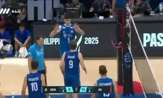 شاهکار والیبالیست‌ها برای صعود به یک چهارم نهایی؛ ایران ۳ - ۲ صربستان