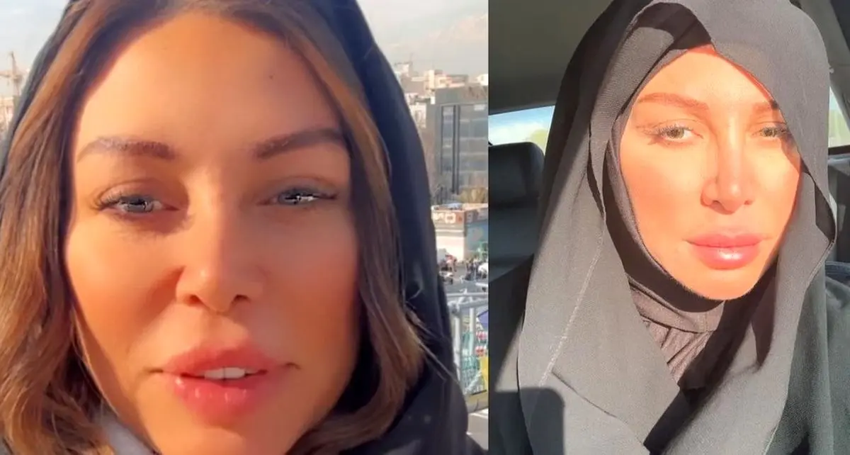 ببینید| ویدئو جنجالی مدل و بلاگر لبنانی از راهپیمایی ۲۲ بهمن