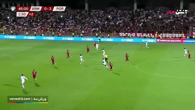 ببینید| خلاصه بازی پرتغال مقابل ارمنستان