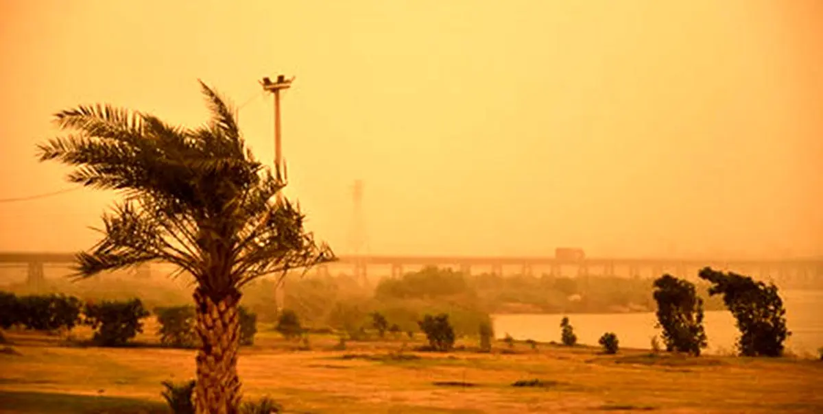 گردوخاک عراق در آسمان استان‌های غربی کشور‌