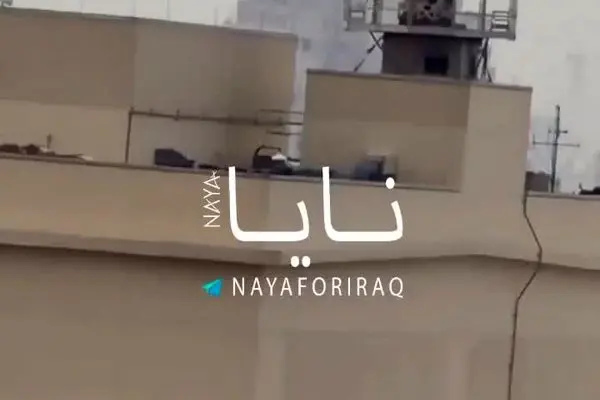 ببینید| هدف قرار گرفتن رادار و پدافند هوایی سفارت آمریکا در بغداد