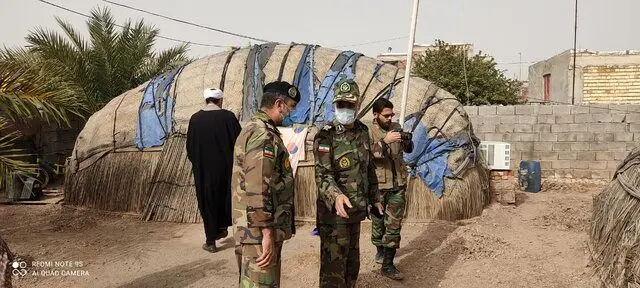 ارتش تا فروکش کردن بحران سیل در کنار مردم جنوب استان کرمان می‌ماند