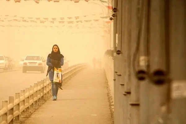 هوای ۱۲ شهر خوزستان قرمز شد