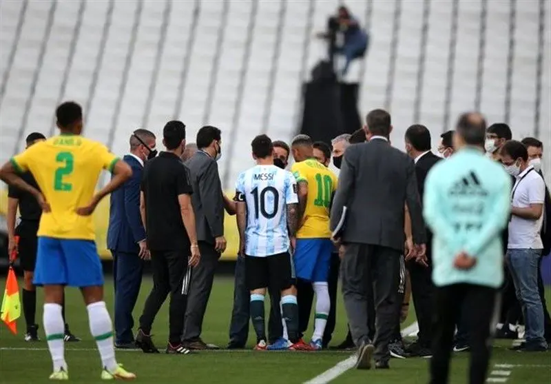 بازی نیمه‌تمام برزیل و آرژانتین برگزار نمی‌شود