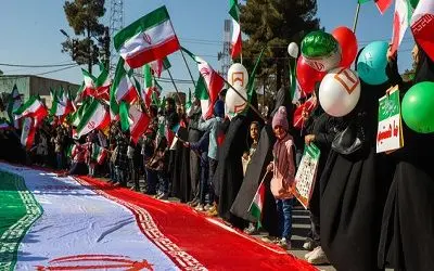 آغاز مراسم رسمی راهپیمایی ۲۲ بهمن ۱۴۰۲ همزمان در تهران و سراسر کشور