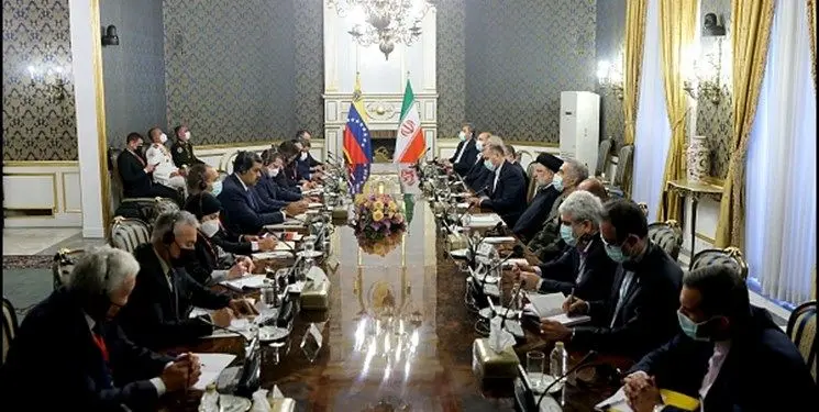 نشست مشترک هیات‌های عالی‌رتبه ایران و ونزوئلا برگزار شد