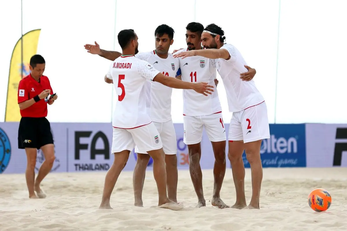 صعود ساحلی‌بازان ایران به جام جهانی با دو رقمی کردن بحرین