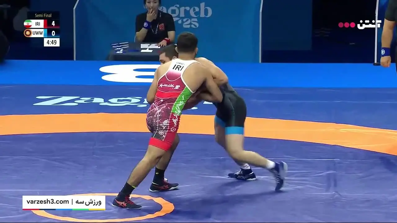 ببینید| برد طوفانی سعید اسماعیلی مقابل حریف روس و صعود به فینال