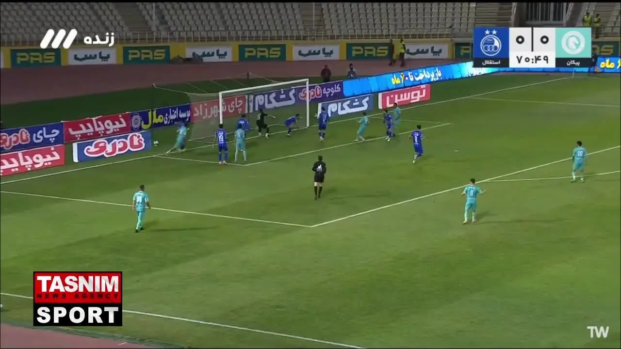 ببینید| گل اول پیکان به استقلال