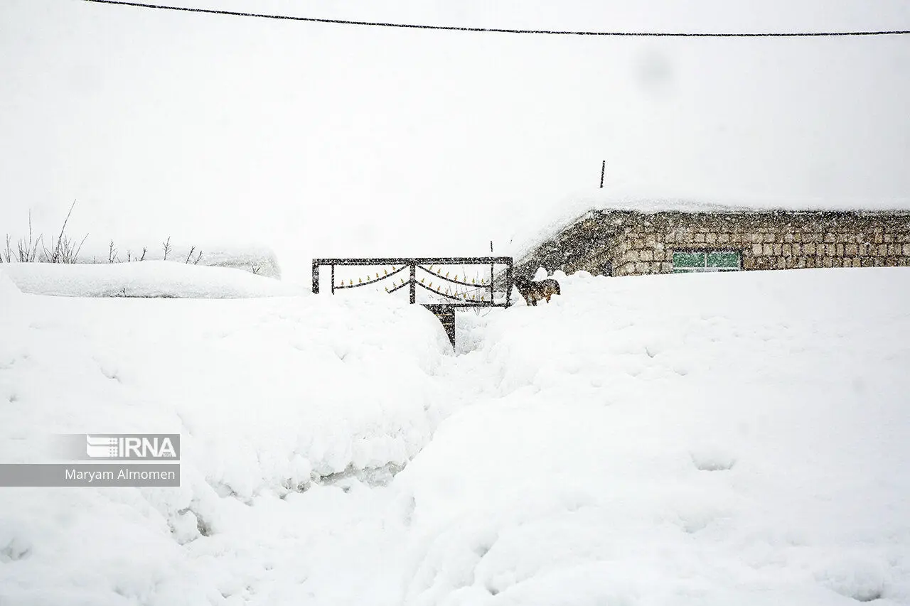 ارتفاع برف در کوهرنگ هم سطح پشت‌بام‌هاست/ ۲۰ هزار نفر نیاز به مواد غذایی و وسایل گرمایشی دارند
