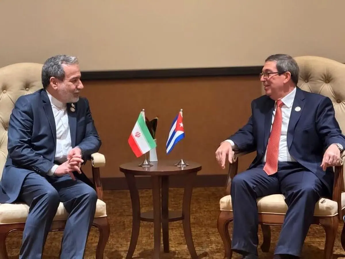 دیدار و گفت‌وگوی وزیران امور خارجه ایران و کوبا