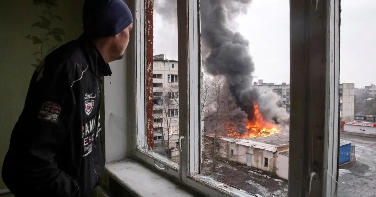 ویدئو| آشپزی در خط مقدم جنگ روسیه اوکراین